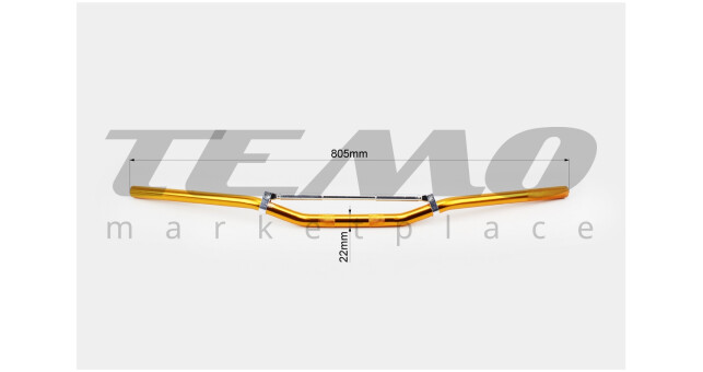 Кермо універсальне Tuning золотисте - фото 3