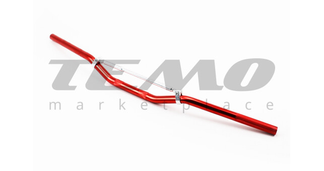 Кермо універсальне Tuning червоне - фото 1