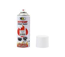 Краска акриловая жаростойкая 400°F, №0040 "БЕЛЫЙ", Аэрозоль 400ml