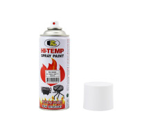 Фарба акрилова жаростійка 400°F, №0040 "БІЛИЙ", Аерозоль 400ml