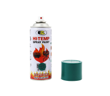 Краска акриловая жаростойкая 400°F, №0013 "ЗЕЛЕНЫЙ", Аэрозоль 400ml