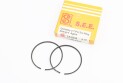 Кольца поршневые SEE Honda LEAD90 48 мм +0.75 замки верхние жёлтая коробка - фото 1