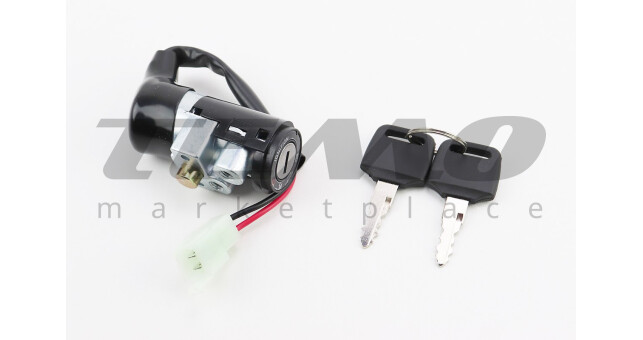 Замок зажигания Honda DIO ZX AF35 2 контакта - фото 1