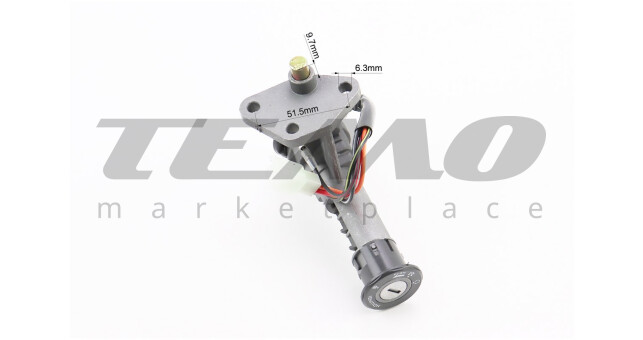 Замок зажигания Suzuki AD50 - фото 2