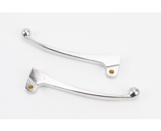 Важелі керма ліве, праве к-кт 2шт (під зчепл./барабан. гальмо) "хром"