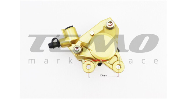 Тормозной суппорт Yamaha 50 ZR с колодками - фото 4