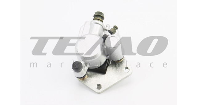 Тормозной суппорт передней системы однопоршневой с колодками квадрат - фото 1