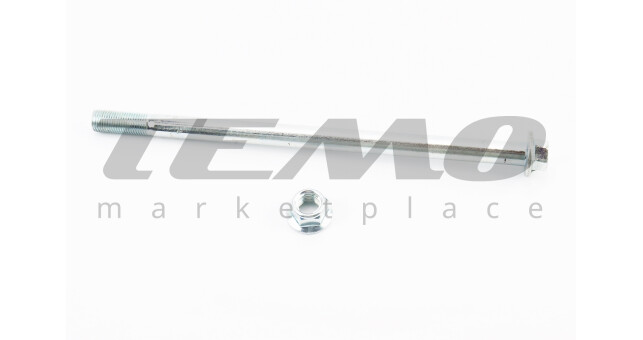 Ось заднего колеса d12mm; L220mm + гайка - фото 1