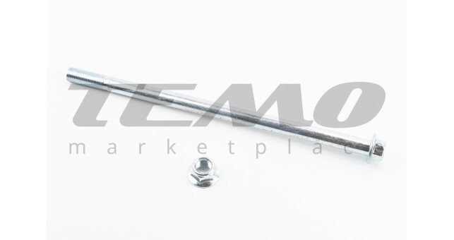 Ось заднего колеса d12mm; L235mm + гайка - фото 1