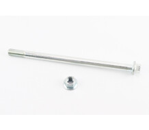 Ось переднего колеса d12mm; L205mm + гайка