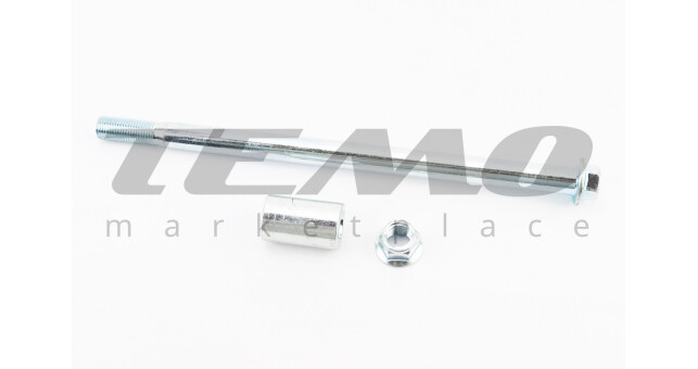 Ось колеса заднего d15mm; L260mm + втулка, гайка - фото 1