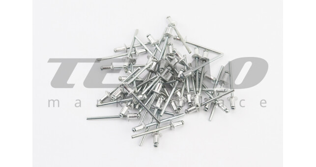 Заклёпки алюминиевые 4х6,4мм 50шт - фото 1