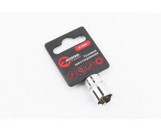 Головка торцевая 6-гранная 1/4" 13мм CrV