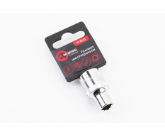 Головка торцева 6-гранна 1/2" 10х38мм CrV