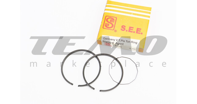 Кільця поршневі S Yamaha YB100 52 мм +0.50 - фото 1