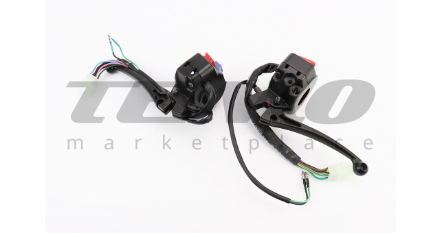 Блок кнопок на кермі лівий + правий к-кт з важелями - фото 2