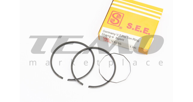 Кільця поршневі S Yamaha YB100 52 мм +1.00 - фото 1