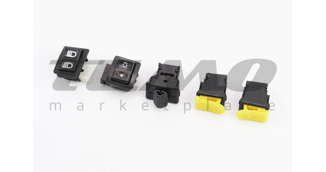 Кнопка переключатель Honda DIO50/GY6 к-кт 5шт - фото 1