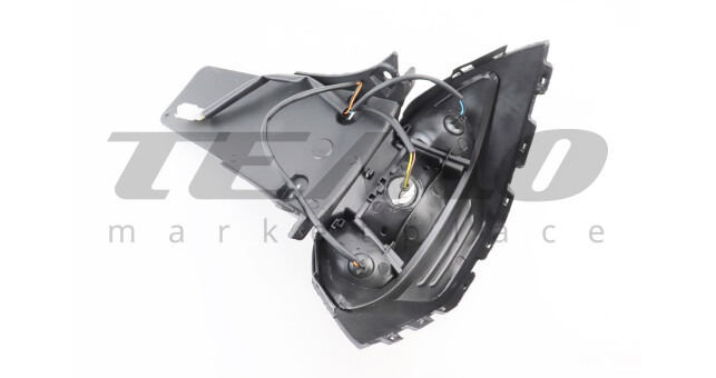 Yamaha JOG NEXT ZONE ZR фонарь задний с крылом в сборе - фото 2