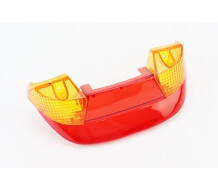 Honda DIO AF-27/28 "скло"-стопа, червоне + поворотів, жовті к-кт 3шт