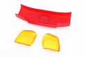 Honda LEAD AF-20 "скло"- стопа, червоне + поворотів, жовті к-кт 3шт - фото 2