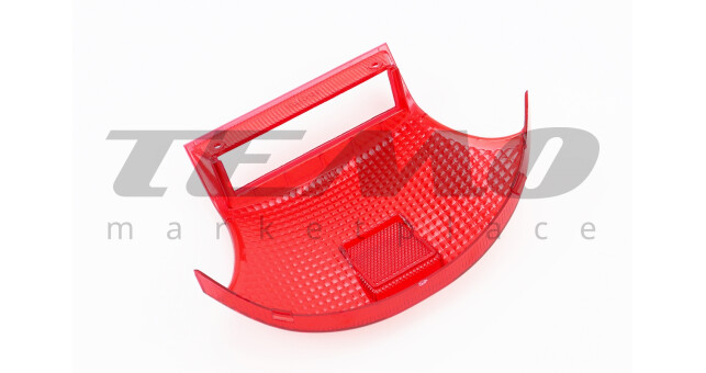 Suzuki LETS 1/2/3 "скло"- стопа, червоне - фото 2