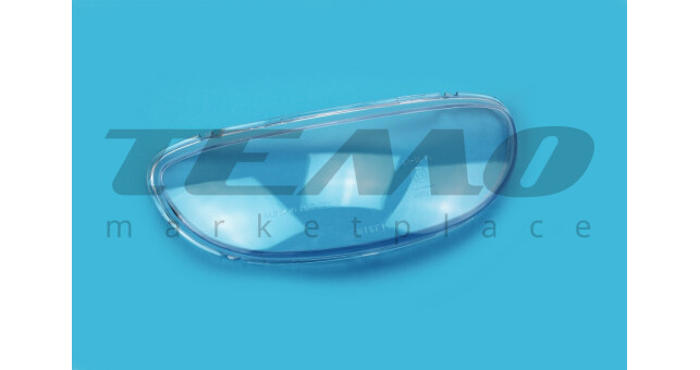 Скло фари пластик - фото 1