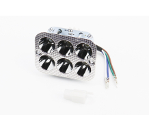 Фары квадратной внутренняя часть 6LED 90x65 мм TUNING