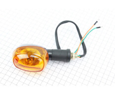 Поворот задній овальний помаранчеве скло