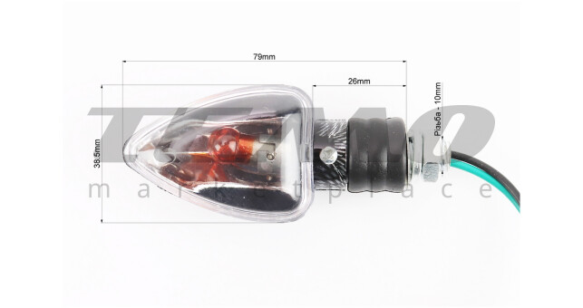 Поворот стреловидный карбон - фото 3