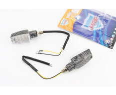 Повороти діодні JWBP карбон коротка ніжка 2шт