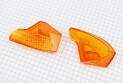 Стекло поворотов задних Honda DIO AF27/28 желтые 2шт - фото 2
