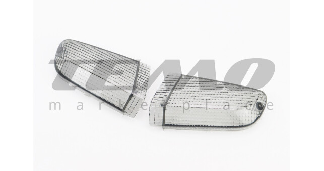 Скло поворотів передніх Honda LEAD AF20 тоновані 2шт - фото 1