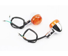 Повороти Honda SCOOPY AF55 в зборі жовті 2шт