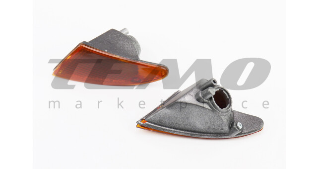 Повороти передні Suzuki LETS 2 жовті 2шт - фото 1