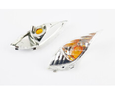 Повороты передние Yamaha JOG SA36J/39J прозрачные 2шт