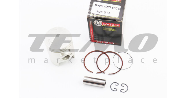 Поршень Mototech Honda DIO50 39 мм +0.75 палець 12 мм Тайвань - фото 1