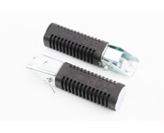 Подножки задние к-кт 2шт, ХРОМ