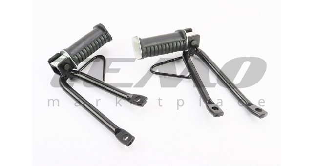 X-Road Light 200 Подножки задние с кронштейном к-кт 2шт - фото 1