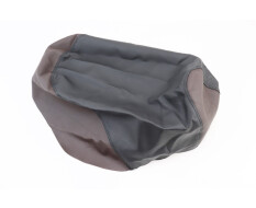 Чохол сидіння Yamaha JOG 3KJ еластичний міцний матеріал чорний/коричневий