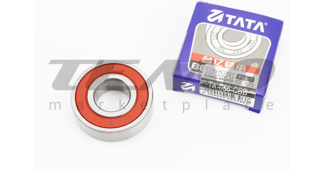 Підшипник валу вторинного TATA 6204 2RS 20x47x14 - фото 1