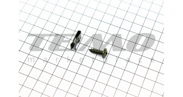 Кріплення пластика з саморезом - фото 1