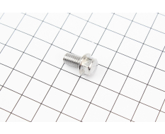 Болт M6x10mm (под ключ)