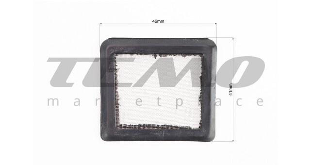 Фильтр масляный - сетка квадратная - фото 2