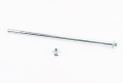 Вісь маятника d10mm; L240mm + гайки - фото 1