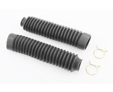 Гофра амортизатора переднего d=30/50mm; L=250mm к-кт 2шт, ЧЕРНЫЙ тип 1