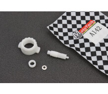 Шестерня спідометру (пластик) + черв'як Honda DIO AF62