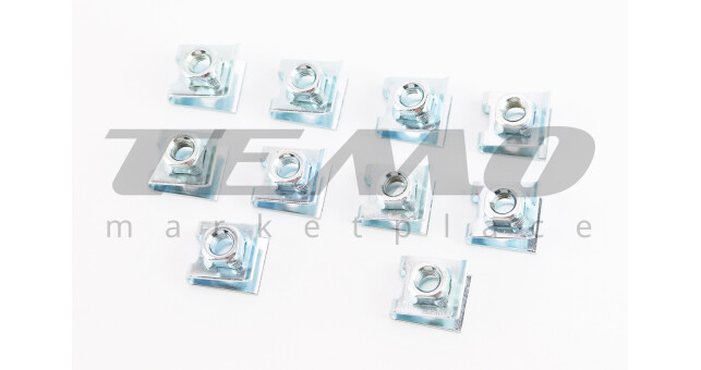 Крепление пластика под болт, к-кт 10шт - фото 1