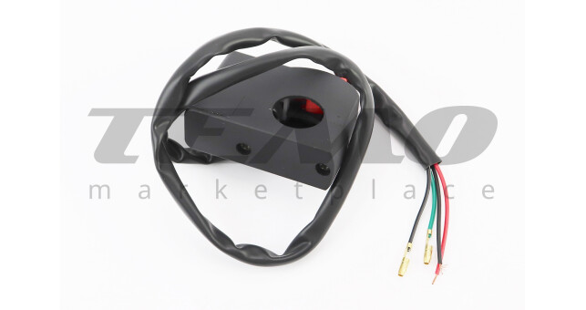 Зарядка USB универсальная на 1 выход, с кнопкой вкл/выкл (крепление на руль) - фото 2