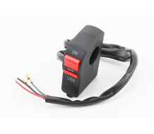 Зарядка USB универсальная на 1 выход, с кнопкой вкл/выкл (крепление на руль)